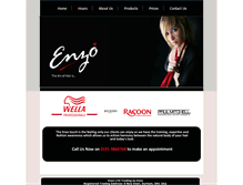 Tablet Screenshot of enzo.co.uk